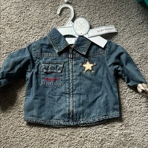Koala Kids Blue Denim Jacket with Star Patch